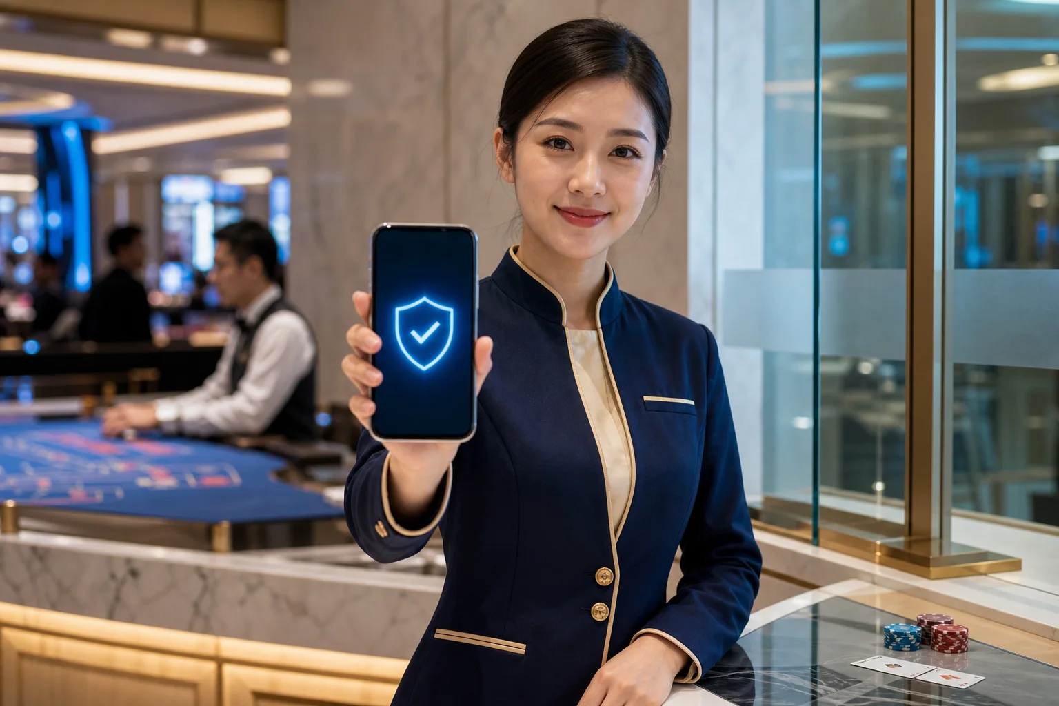 Nhân viên Casino hướng dẫn bảo vệ tài khoản 68VIP